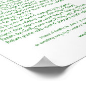 Duurzame gezinsleden poster (Hoek)