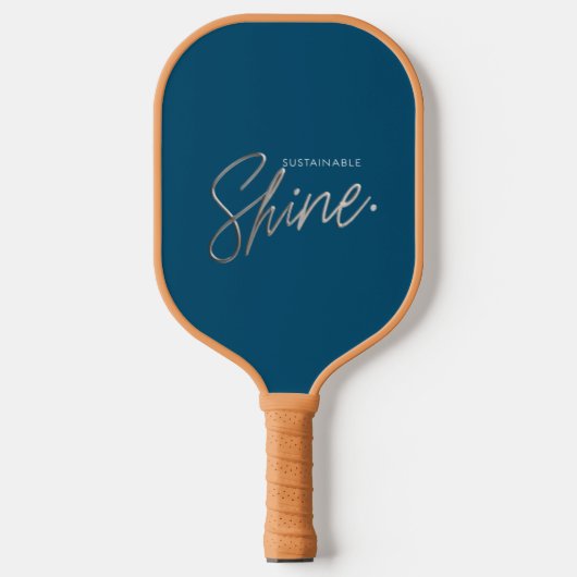 Duurzame glans pickleball paddle (Voorkant)