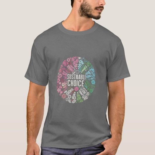 Duurzame keuze t-shirt (Voorkant)