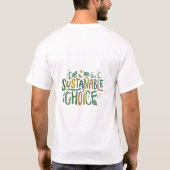 Duurzame keuze t-shirt (Achterkant)