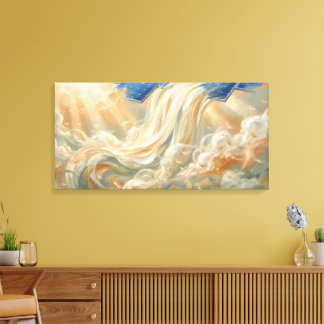 Duurzame Kunst Zonne-energie Abstract Schilderij Canvas Afdruk