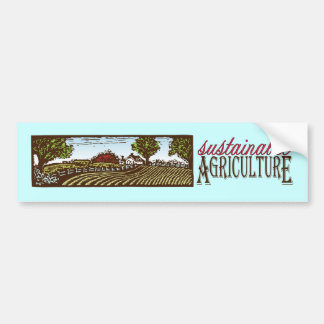 Duurzame landbouw boerderij, Bumpersticker