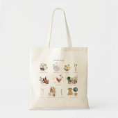 Duurzame Levensstijl Eco Gids | Zero Waste Tote Bag (Voorkant)