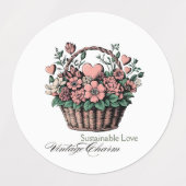 Duurzame liefde, charme labels (Design 2)