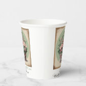 Duurzame liefde, charme papieren bekers (Rechts)