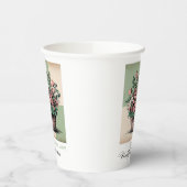 Duurzame liefde,  charme papieren bekers (Links)