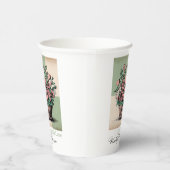 Duurzame liefde,  charme papieren bekers (Rechts)