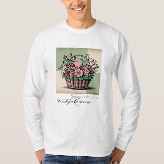 Duurzame liefde, charme t-shirt (Voorkant)