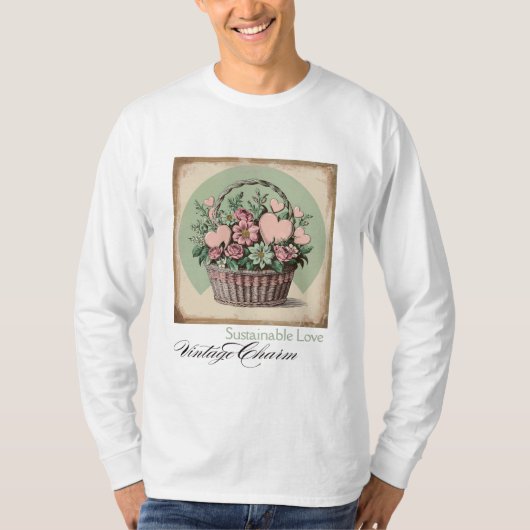 Duurzame liefde,  charme t-shirt (Voorkant)