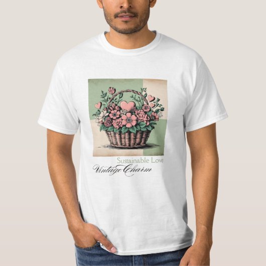 Duurzame liefde,  charme t-shirt (Voorkant)