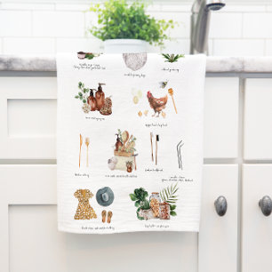 Duurzame Lifestyle Eco Guide Geen afval Theedoek