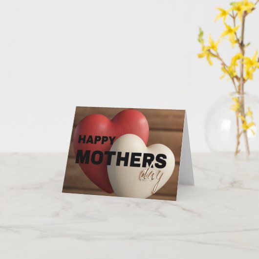 Duurzame Moederdag-Kaart Kaart (Gele Bloem)