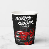 Duurzame oplossingen voor uw drankbehoeften papieren bekers (Achterkant)