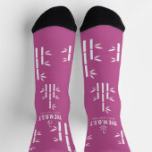 Duurzame Premium Crew Sock(Lichtpaars) Sokken (Top)