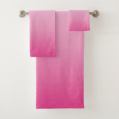 Duurzame roos-kersen die roze bloesem bad handdoek (Insitu)