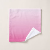 Duurzame roos-kersen die roze bloesem bad handdoek (Wasdoekje)