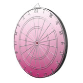 Duurzame roos-kersen die roze bloesem dartbord (Voorkant Rechts)