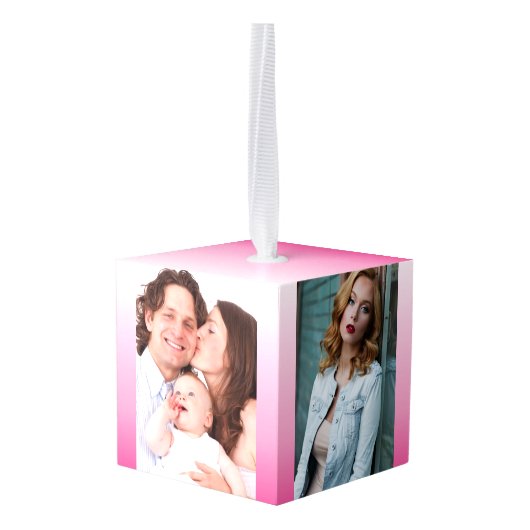 Duurzame roos-kersen die roze bloesem decoratie (Achter hoekig)