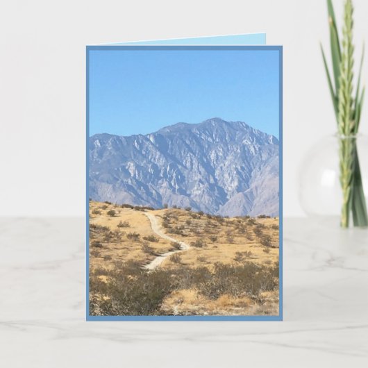 Duurzame Scene -Plain- Palm Springs, CA voor ieder Kaart (Voorkant)