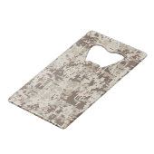 Duurzame stijl Digitaal Camouflage Decor Creditkaart Flessenopener (Achterkant Gekanteld)