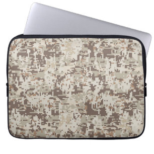 Duurzame stijl Digitaal Camouflage Decor Laptop Sleeve