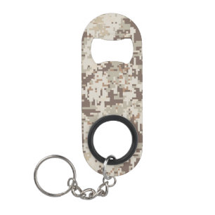 Duurzame stijl Digitaal Camouflage Decor Mini Flessenopener