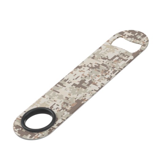 Duurzame stijl Digitaal Camouflage Decor Speed Flessenopener (Achterkant Gekanteld)