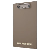 Duurzame stijl Digitale Camouflage Beige Decor Klembord (Links)