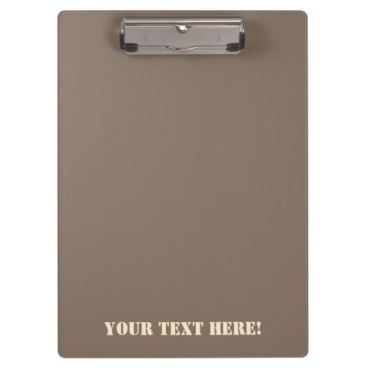 Duurzame stijl Digitale Camouflage Beige Decor Klembord (Voorkant)