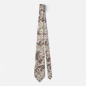 Duurzame stijl Digitale Camouflage Beige Decor Stropdas (Voorkant)