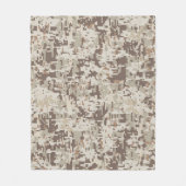 Duurzame stijl Digitale Camouflage Pixels Decor Fleece Deken (Voorkant)