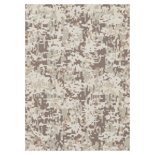 Duurzame stijl Digitale Camouflage Pixels Decor Tafelkleed (Voorkant)