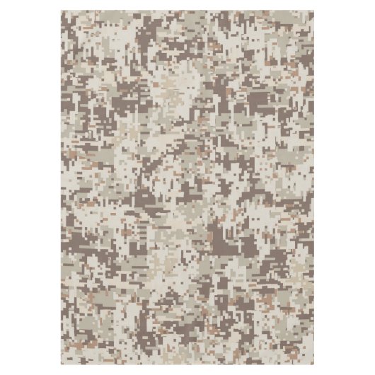 Duurzame stijl Digitale Camouflage Pixels Decor Tafelkleed (Voorkant)
