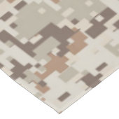 Duurzame stijl Digitale Camouflage Pixels Decor Tafelkleed (Gekanteld)