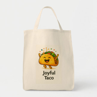 Duurzame Taco Herbruikbare Boodschappentas Funny F Tote Bag