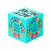 Duurzame toekomst kubus (Achter hoekig)