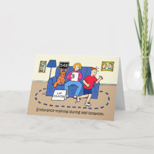 Duurzame training tijdens zelfisolatie kaart