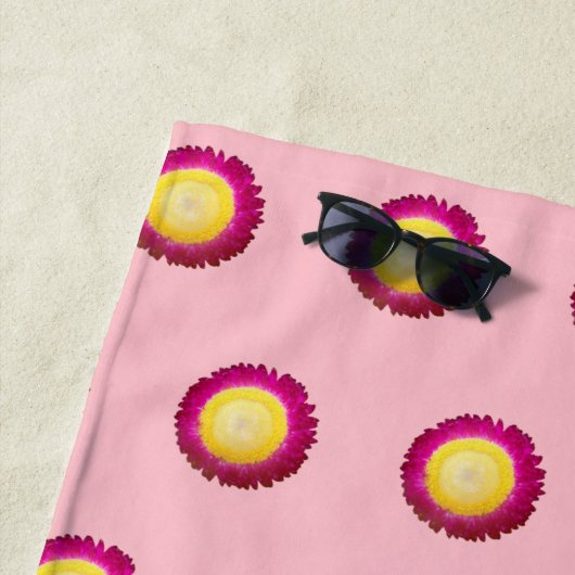 Duurzame ventilator zonder naadloos patroon op doo strandlaken (In situ)