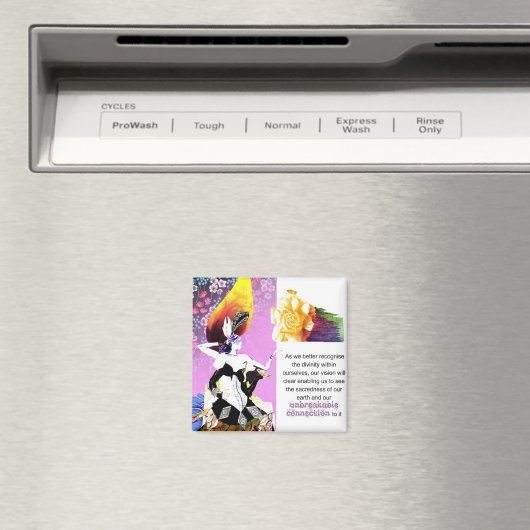 Duurzame verbindingsmagneet, Rebecca Tedder Magneet (Insitu (Vaatwasser))