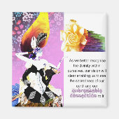 Duurzame verbindingsmagneet, Rebecca Tedder Magneet (Voorkant)