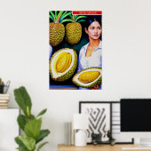 Duurzame verkoper - Canvas Art Print (Thuiskantoor)