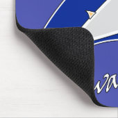 Duurzame visserij een manier van leven maken muismat (Hoek)