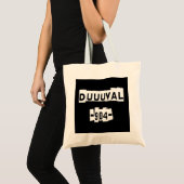 DUUUVAL 904 Jacksonville Florida Peferct Jax Pullo Tote Bag (Voorkant (product))