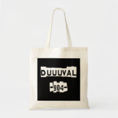 DUUUVAL 904 Jacksonville Florida Peferct Jax Pullo Tote Bag (Voorkant)