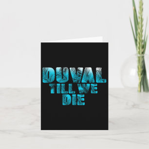 Duval Blauwgroen We Die Blue Beach Palm Florida Pr Kaart