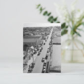 Duval Street, Key West Florida 1938 Briefkaart (Staand voorkant)