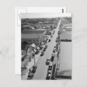 Duval Street, Key West Florida 1938 Briefkaart (Voorkant / Achterkant)