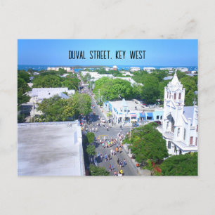 Duval Street, Key West Florida Briefkaart