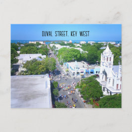 Duval Street, Key West Florida Briefkaart