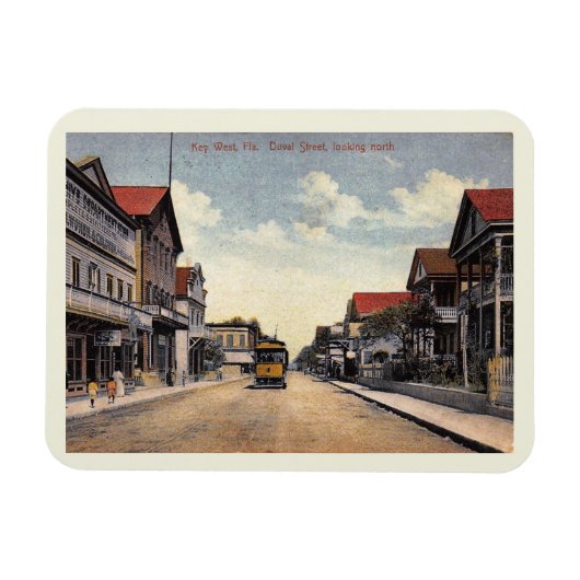 Duval Street, Key West, Florida Magneet (Horizontaal)